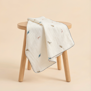 6 Layer Gauze Blanket - Dinosaur