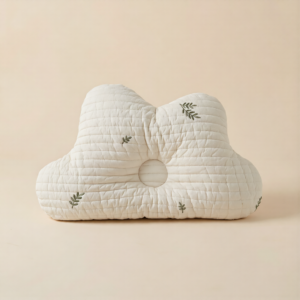 Anti-Flat Head Pillow - Green Leaves