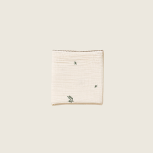 organic cotton, 100% organic cotton, Korean-made, made in Korea, chemical-free, free from optical brighteners, breathable cotton, sourced from South Korea, korean product, soft, gentle, cosy, lightweight, plush, buttery soft, silky texture, muslin-like texture, newborn, baby, infant, nursery, cot, crib, bedtime, tummy time, changing table, babyshower gift, newborn essential, authentic australian brand, australian brand, best newborn gift, 3 layer blanket, cotton blanket, gauze blanket, gauze cotton, baby blanket, safe blanket for newborn, swaddling, best newborn blanket, Green Leaves 3 layer organic cotton baby blanket